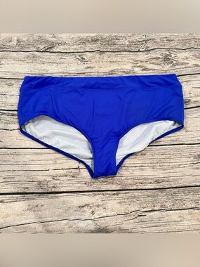 Lands' End Bright Royal Blue Bikini Bottoms Size 22W